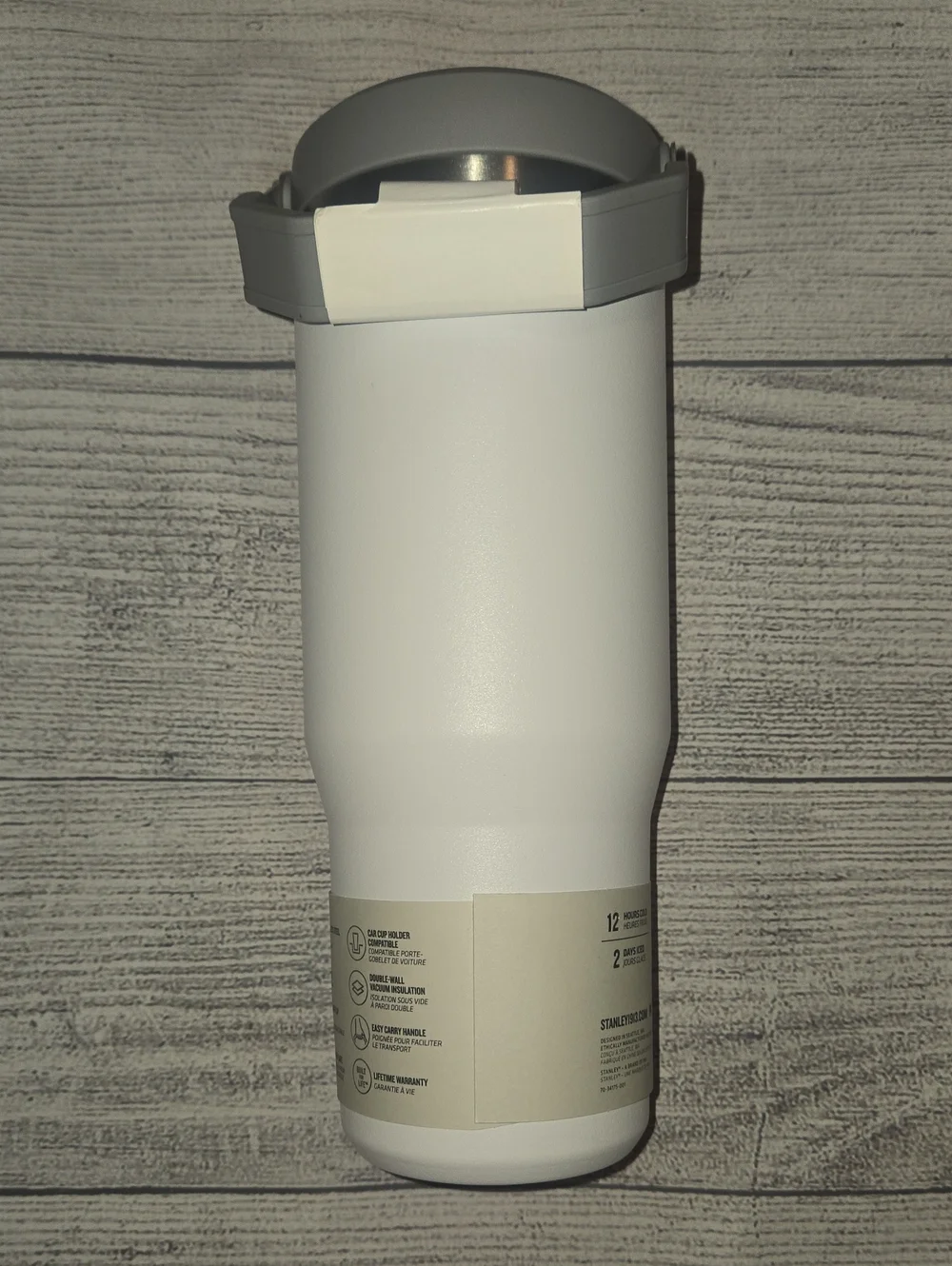 Stanley The IceFlow Flip Straw Tumbler Polar 30 Oz. NWT - Picture 2 of 9